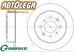 ���� ��������� ���. G-brake Honda Civic EJ9/EK#/FIT/JAZZ GD#/GE#/GG# GR01146 ����
