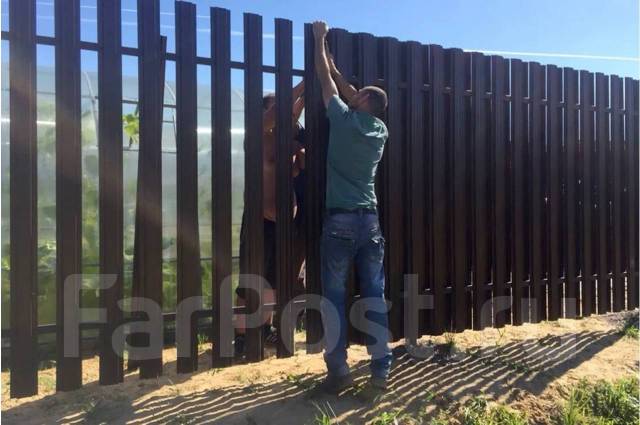 Монтаж забора. Заборы под ключ в Хабаровске