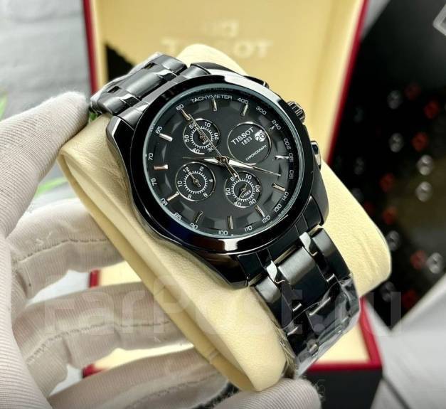 Часы мужские наручные Tissot хронограф, для мужчин, новый, в наличии. Цена: 1 990₽ во Владивостоке