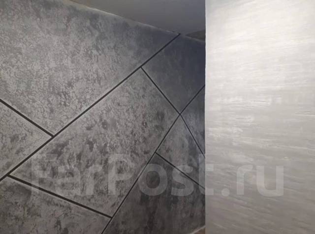 Поклейка обоев, выравнивание стен, штукатурка, шпатлёвка, покраска стен ...