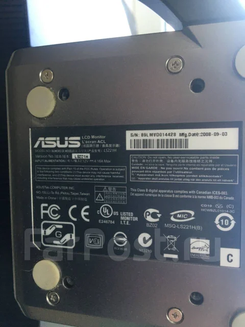 Asus. 22", ���������� �� (LCD, LED, QLED) ����