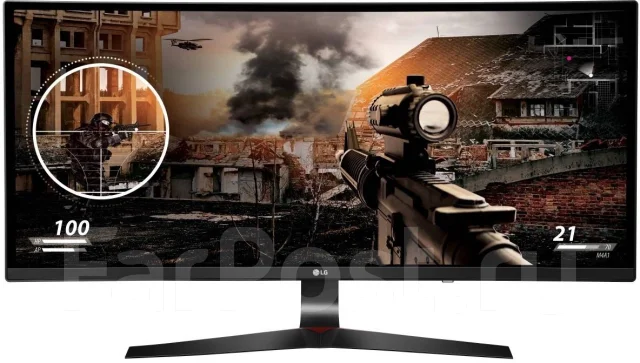LG. 34", ���������� �� (LCD, LED, QLED) ����