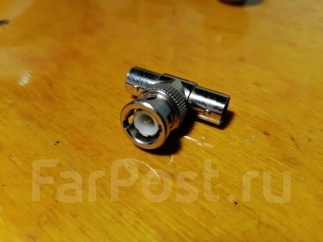 BNC тройник папа-мама, новый - Прочая электроника во Владивостоке