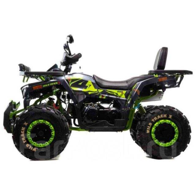 Квадроцикл MotoLand (Мотолэнд) 200 WILD Track X Winch (баланс. вал ...