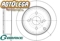 ���� ��������� ���. G-brake Mazda -6 2.0/2.3, Atenza 2.0/2.3 GG#/GY#/GH# GR-01424 ����