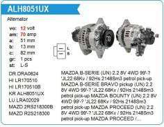 ��������� Mazda Bongo R2/RF 70A ALH8051 ����