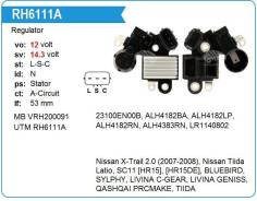 ��������� ���������� Nissan X-Trail 2.0 (2007-2008), Tiida Latio, SC11 HR15, Bluebird, Sylphy, UTM UTM RH6111A ����