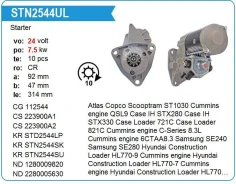 ������� Cummins 6CTAA8.3 24v 10T Krauf STN2544WA ����