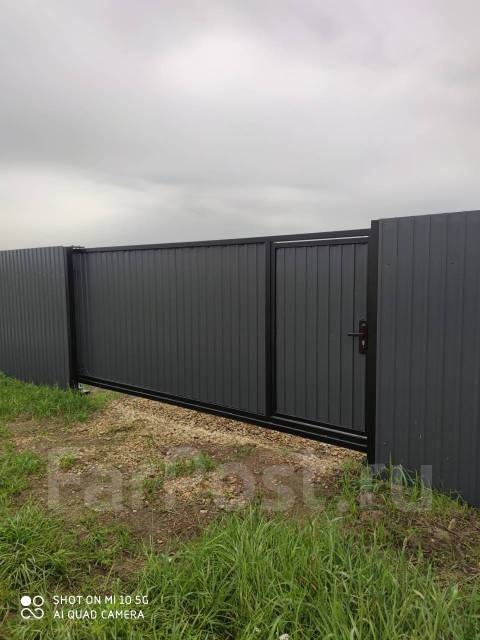 Изготовление и установка откатных, распашных, автоматических ворот ...