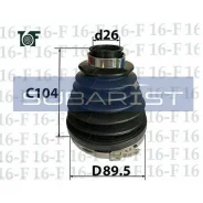 ������� ���� 26,5x89,5x104 TPE-E [04428-47061] Fortuna 16F SS-3033 (������� Prius ZVW30, ZVW35, Prius Alpha ZVW4#, Noah Voxy ZWR80, Lexus CT200H) SS-3...