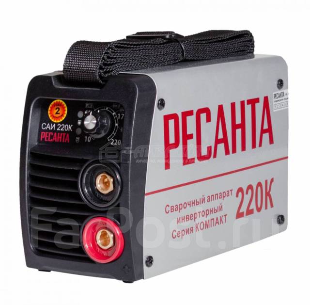 Сварочный аппарат Ресанта инверторный САИ 220К(компакт), новый, в ...