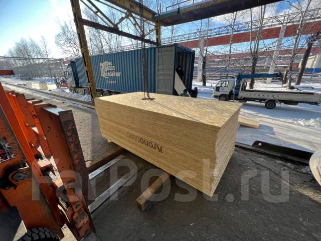 ОСП OSB плита влагостойкая -9 мм, в наличии. Цена: 660₽ в Хабаровске