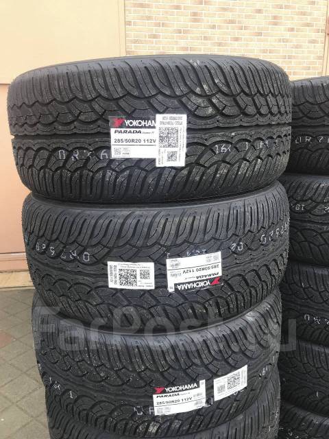 Yokohama Parada Spec-X PA02, 285/50R20 112V, 20", 5 шт, в наличии, 285 ...