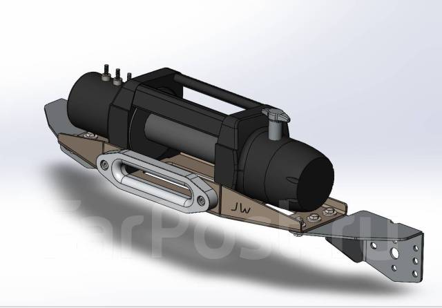 Лебедка в бампер