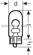 ����� W5W 12V 5W W2.1x9.5d Original LINE �������� ������������ �/� (���) 1 ��. 2825 2825 ����