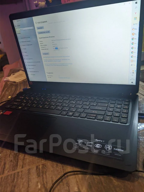 Acer Aspire 3 A315-42G. 15.6", 2,6����, ��� 8 ��, ���� 500���, WiFi: 1, Bluetooth: 1, ����������� �� 10��. ����