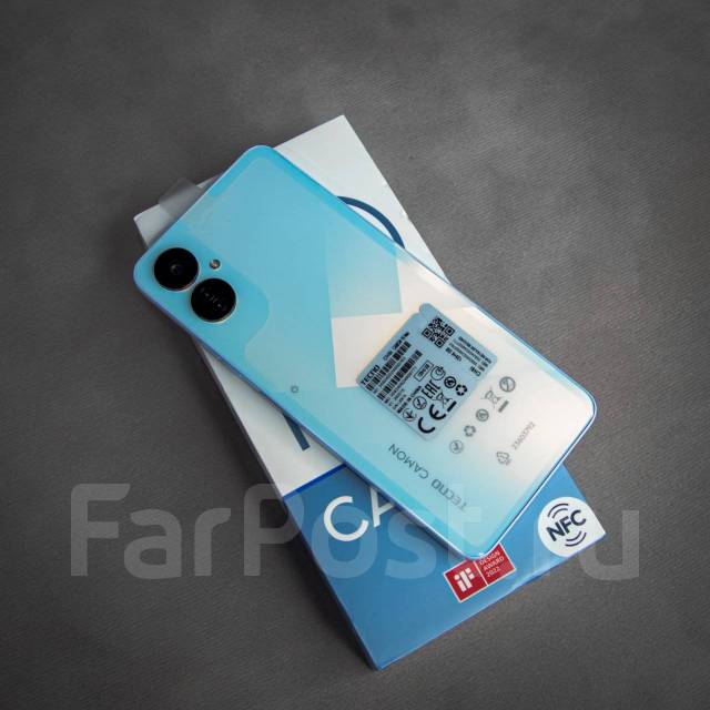 Tecno Camon 19 Neo 6ГБ+128ГБ Ice Mirror! NFC! Ростест! +BTНаушники ...
