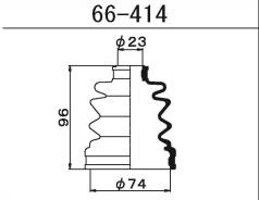   Subaru Forester 66414 SF5,  66414 