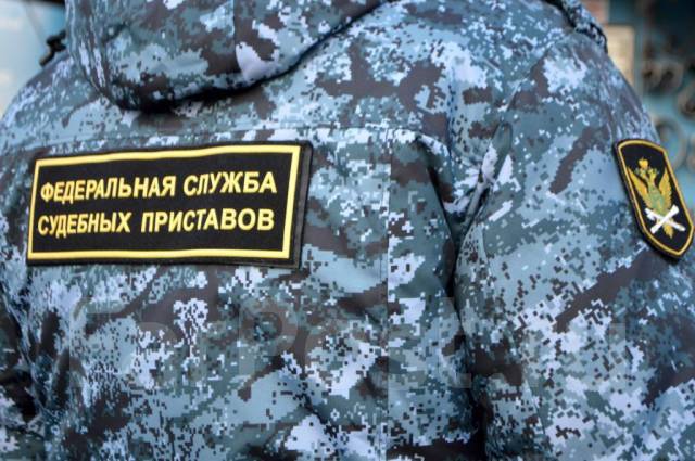 Судебный пристав шкода