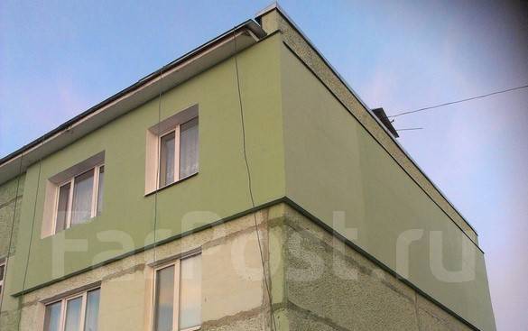 Утепление стен снаружи, фасадов, ремонт межпанельных швов во Владивостоке