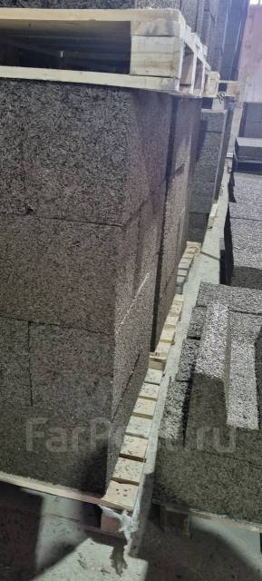 Арболитовые блоки, в наличии. Цена: 8 500₽ в Хабаровске