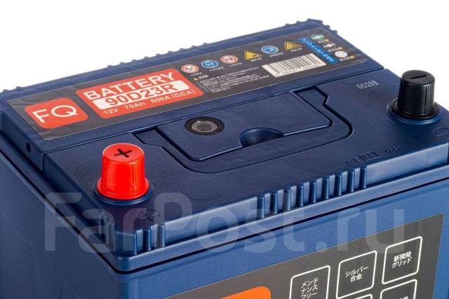 Аккумулятор FQ RED Energy Series 90D23R, 70ач 600А, FQ Fujito Quality ...