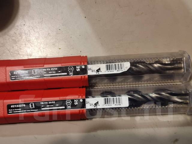 Бур Hilti 25*400мм TE-YX 25/52, новый, в наличии. Цена: 6 000₽ во ...