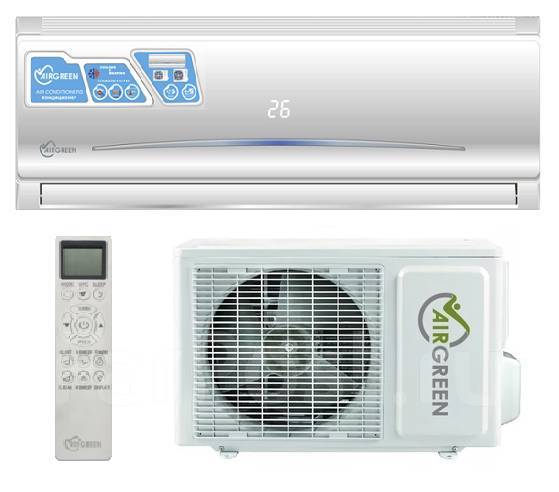 Кондиционер Airgreen GRI/GRO-09 HC2 (25м2), сплит-система, On-Off ...