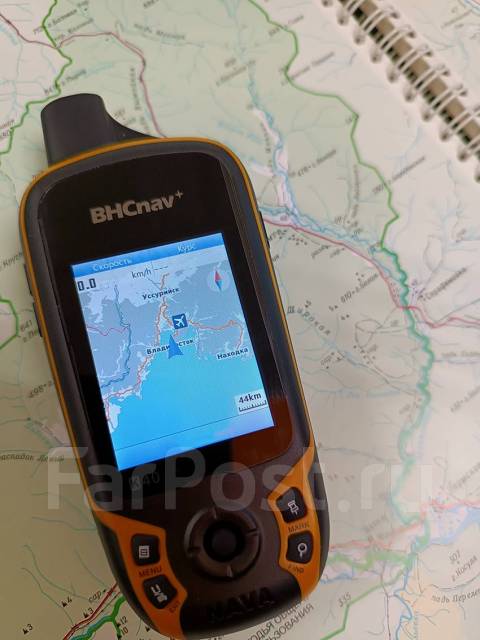 Gps навигатор туристический NAVA K40 + Флэш 32Гб (Карты Приморья ...
