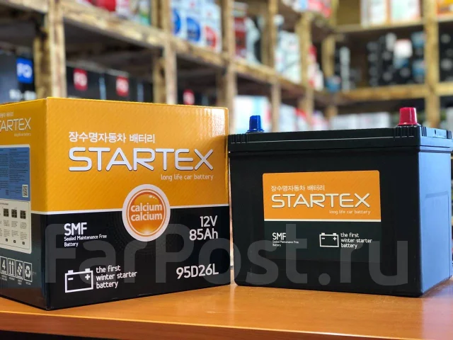 Аккумулятор Startex 95D26L 85Ah -1000 за старый акб, кальциевый ...
