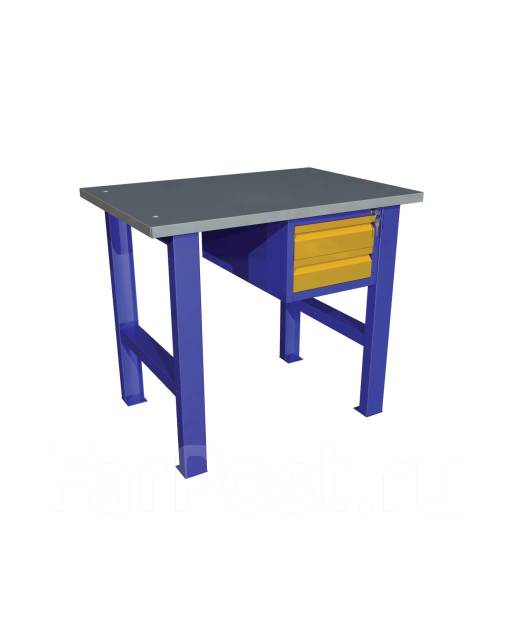 Верстак с подвесной тумбой ВП-Э 860х1000х685 мм, новый, в наличии. Цена ...