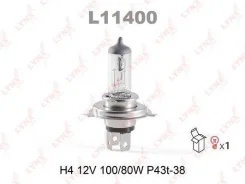 ����� H4 12V 100/80W P43T-38 LYNXauto L11400 L11400 ����