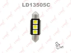 ����� ������������ LED C5W T11x35 12V SV8,5-8 SMDx3 7000K CANbus LYNXauto LD13505C LD13505C ����