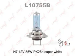 ����� H7 12V 55W PX26D Super White LYNXauto L10755B L10755B ����
