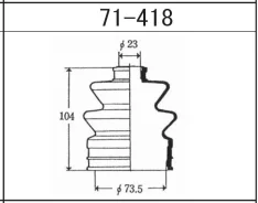 ������� ����� FB2025 (23x73,5x104) 1-56 Maruichi 71418 71418 ����