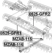 ����������� ������ ���������� ���� | ��� ����/��� | Febest MZAB115 MZAB115 ����