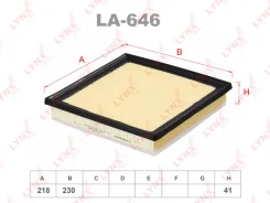 ������ ��������� LYNXauto LA646 LA646 ����