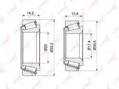 ��������� ��������� �-� 2 ��. | ��� | LYNXauto WB1275 WB1275 ����