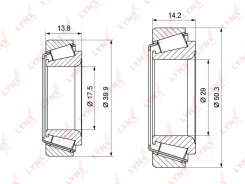��������� ������� ������ �-� 2��. | ��� | LYNXauto WB1124 WB1124 ����