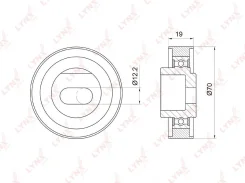 ����� �������� ����� ��� LYNXauto PB1020 PB1020 ����