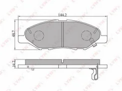 ������� ��������� �������� | ����� ����/��� | LADA Vesta LYNXauto BD5707 BD5707 ����