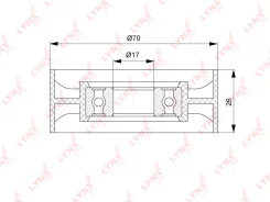 ����� �������� ��������� ������������ LYNXauto PB5168 PB5168 ����
