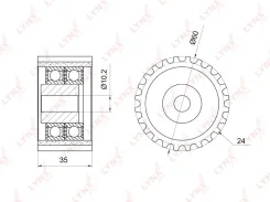����� �������� ����� ��� LYNXauto PB3034 PB3034 ����