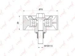 ����� �������� ���������� ����� LYNXauto PB7111 PB7111 ����