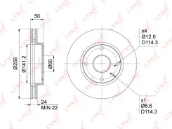���� ��������� ������������� (256x24) | ����� | LYNXauto BN1013 BN1013 ����