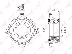 ������� ������ | ��� ����/��� | LYNXauto WB1005 WB1005 ����