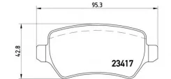 ������� ���������, ��������/������ Brembo P10013 P10013 ����