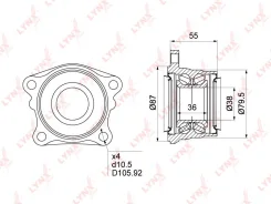 ������� ������ | ��� ����/��� | LYNXauto WB1031 WB1031 ����