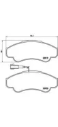 ������� ���������, �������� Brembo P23092 P23092 ����