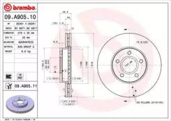    09. A905.11 Brembo 09A90511 09A90511 